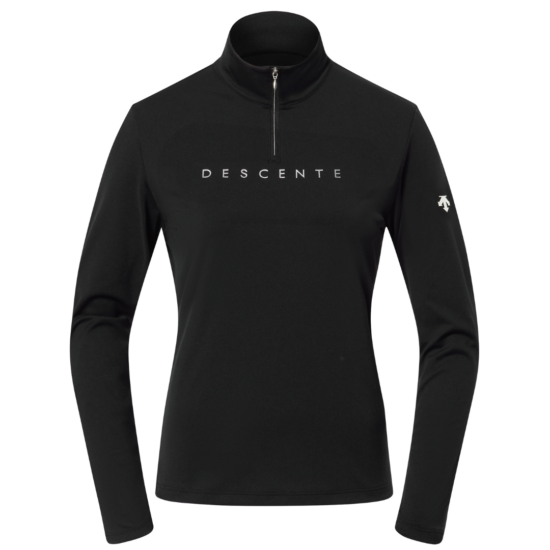 DESCENTE Crna Ženska Ski Majica